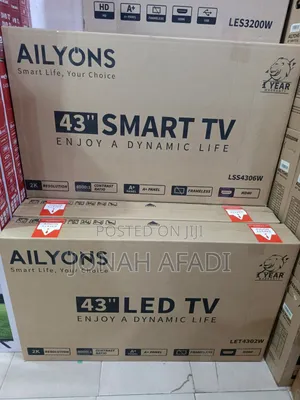 Ailyons 43′′ Frameless Smart Android Tv