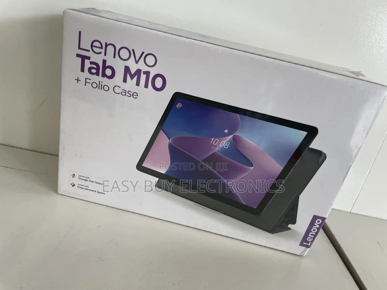 Sturdy Lenovo M10 Tab (3rd Gen) +Folio Case