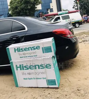 R410 Gas Original Hisence 2.5hp Split Non Inverter Ac.