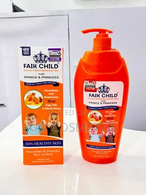 Fair Child Egg Yolk Lotion and Bath Orange