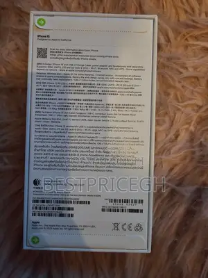 New Apple iPhone 15 128 GB Black