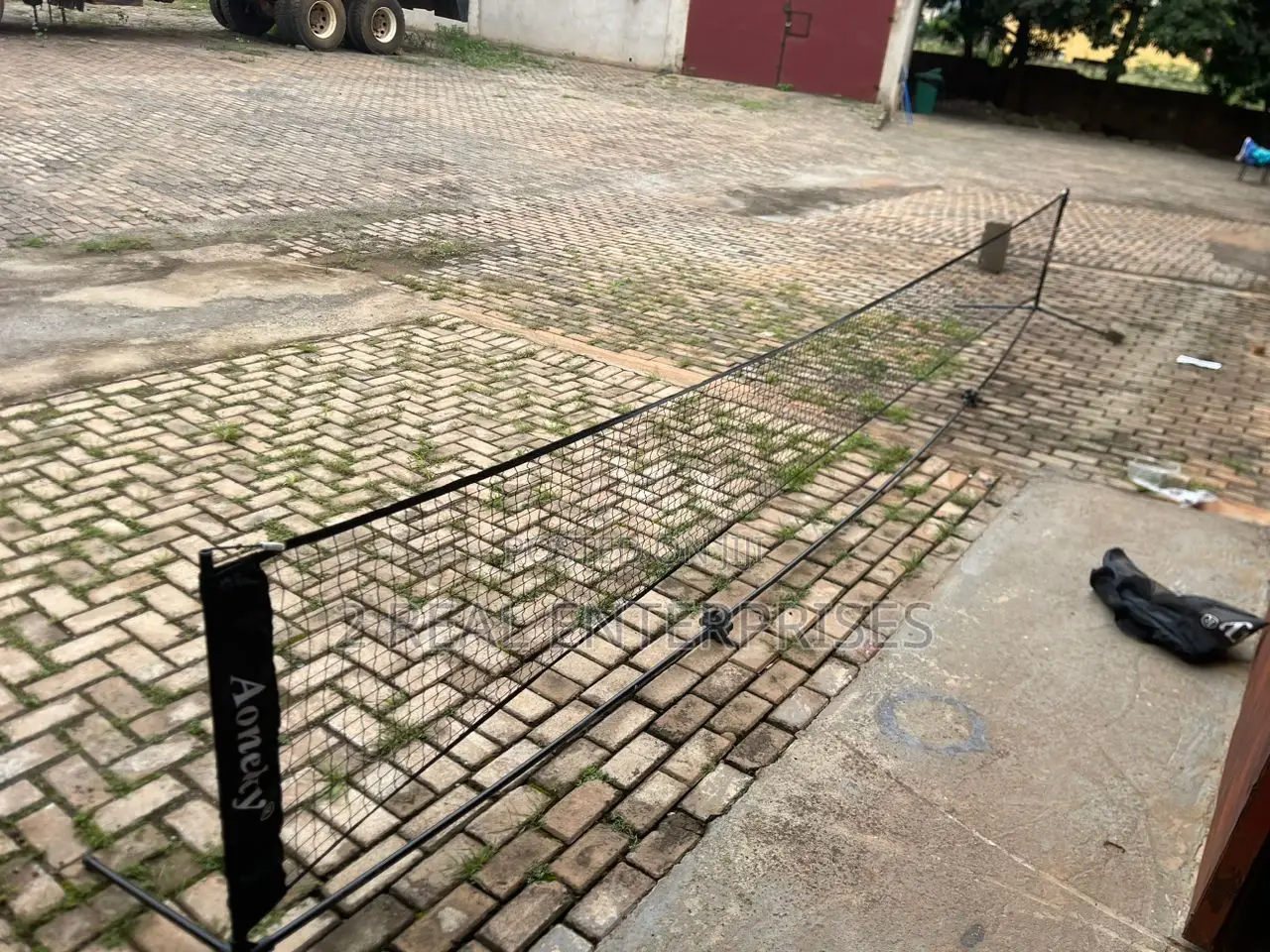 Aoneky Long Portable Tennis, Pickleball Net and Post