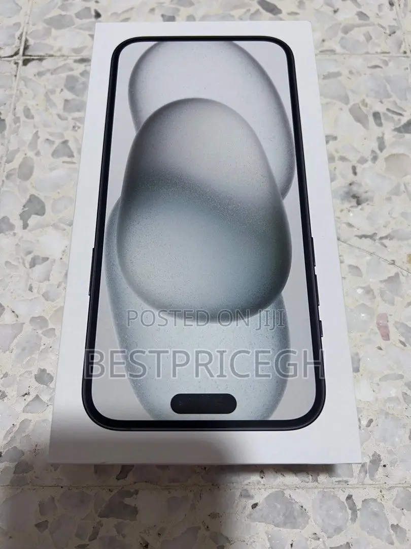 New Apple iPhone 15 256 GB Black