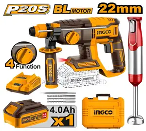 Rotary Hammer + Battery + Free Hand Blender - Cosli240208