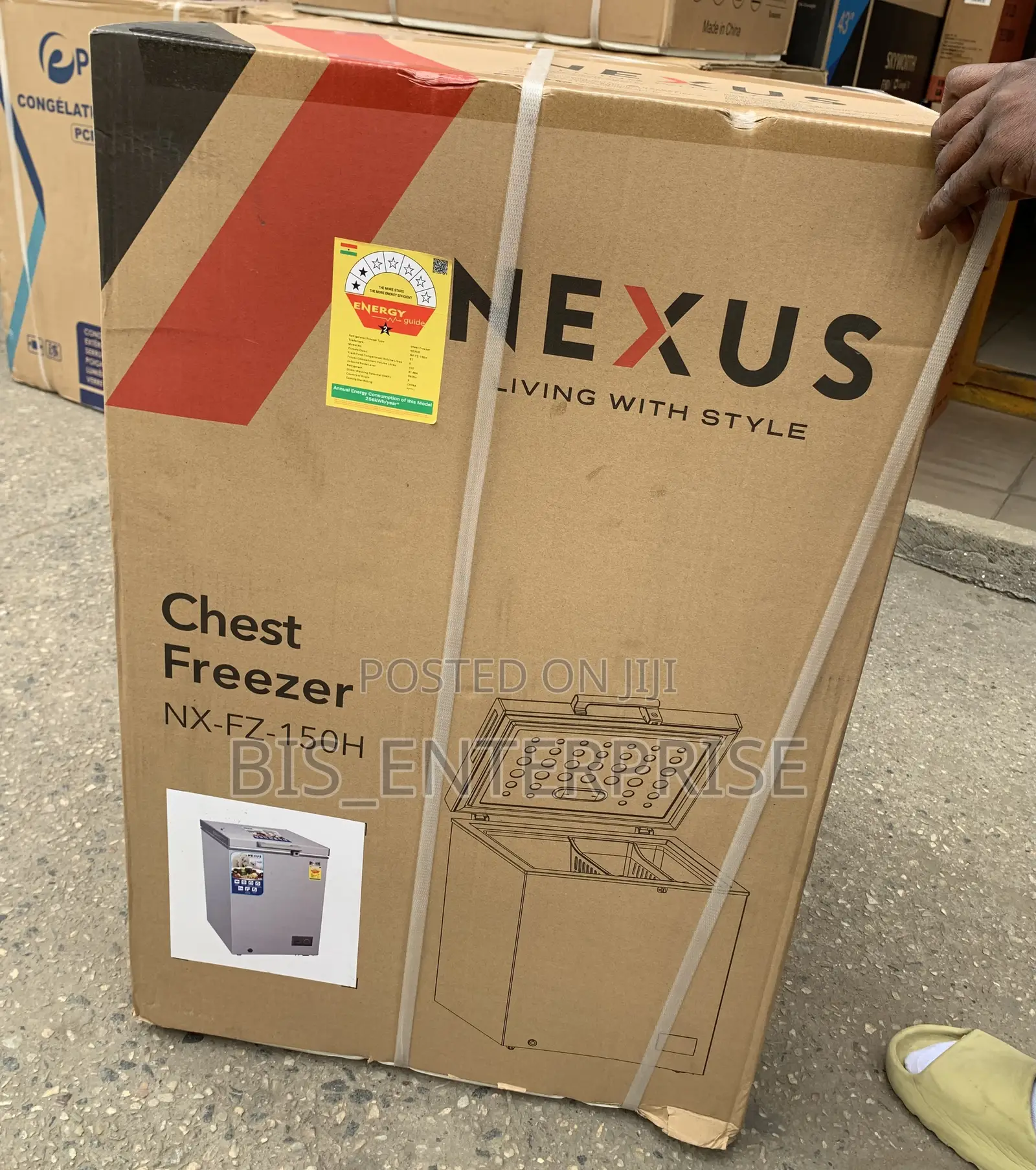 Nexus Chest Freezer 100 Liters