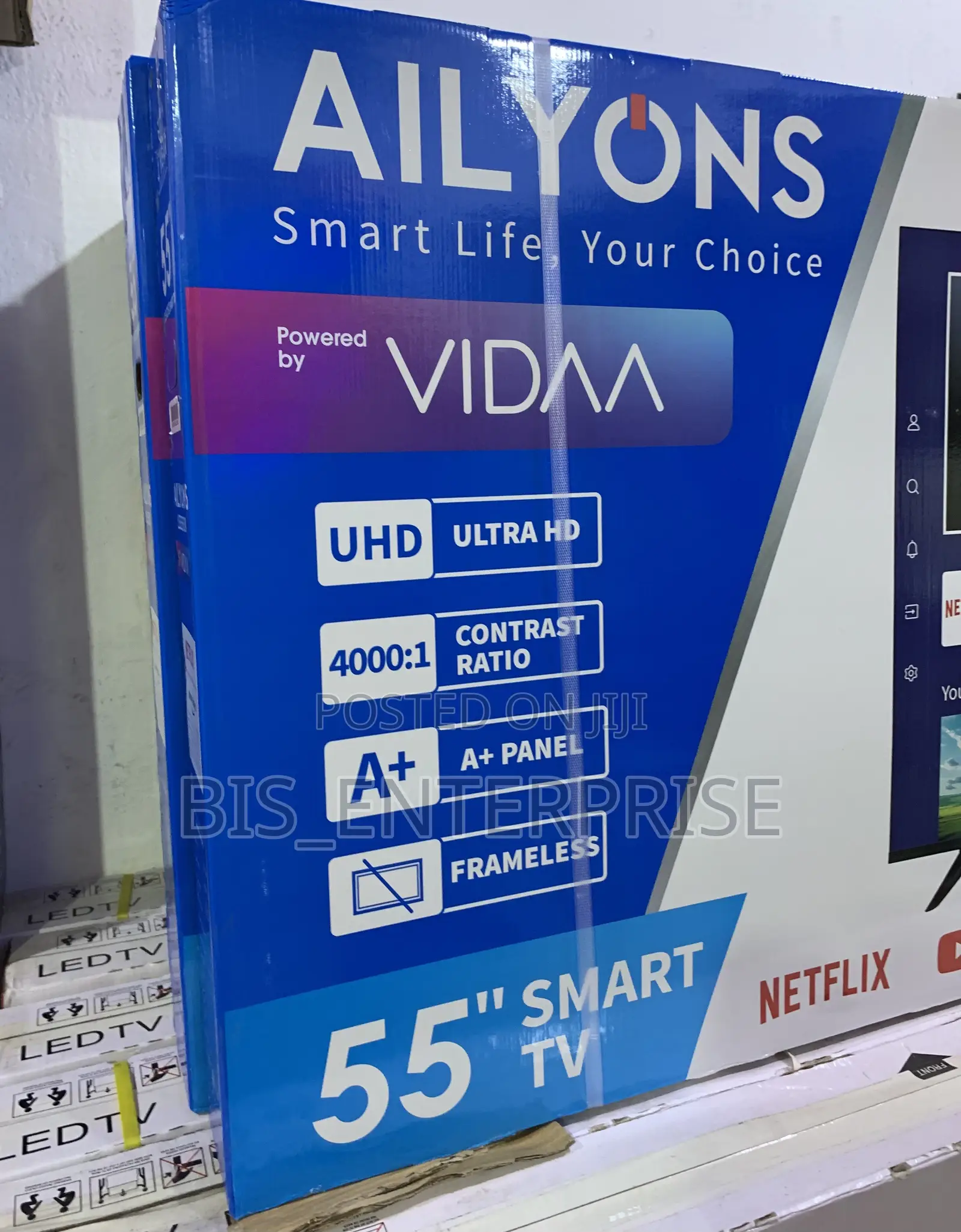 Ailyons 55” Smart Tv