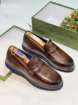 GUCCI Men’S Premium Leather Formal Loafers