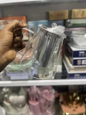 Glass Stove Top Kettle With Strainer 950ml