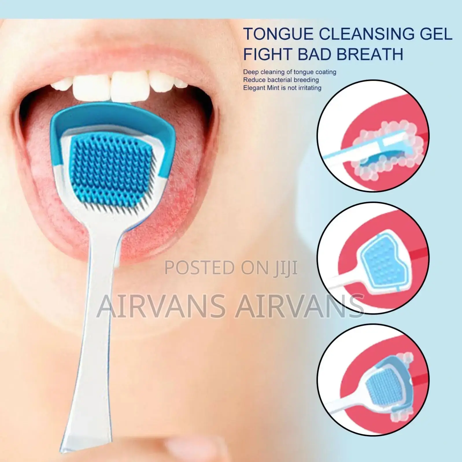 Eelhoe Tongue Cleansing Gel Tongue Scraper
