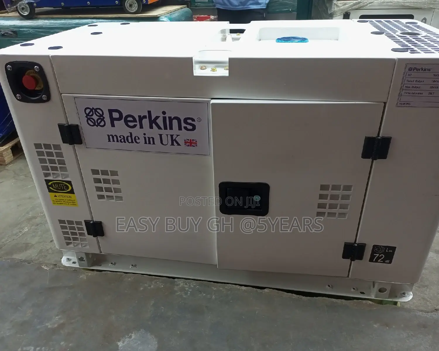 Original UK Made Perkins Smart Generator.