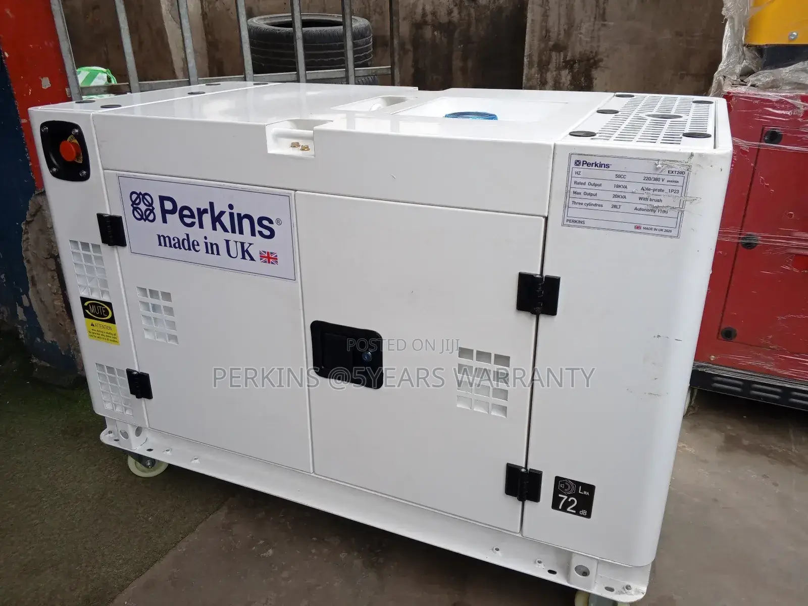 Perkins Generator 20kva UK Made Perkins