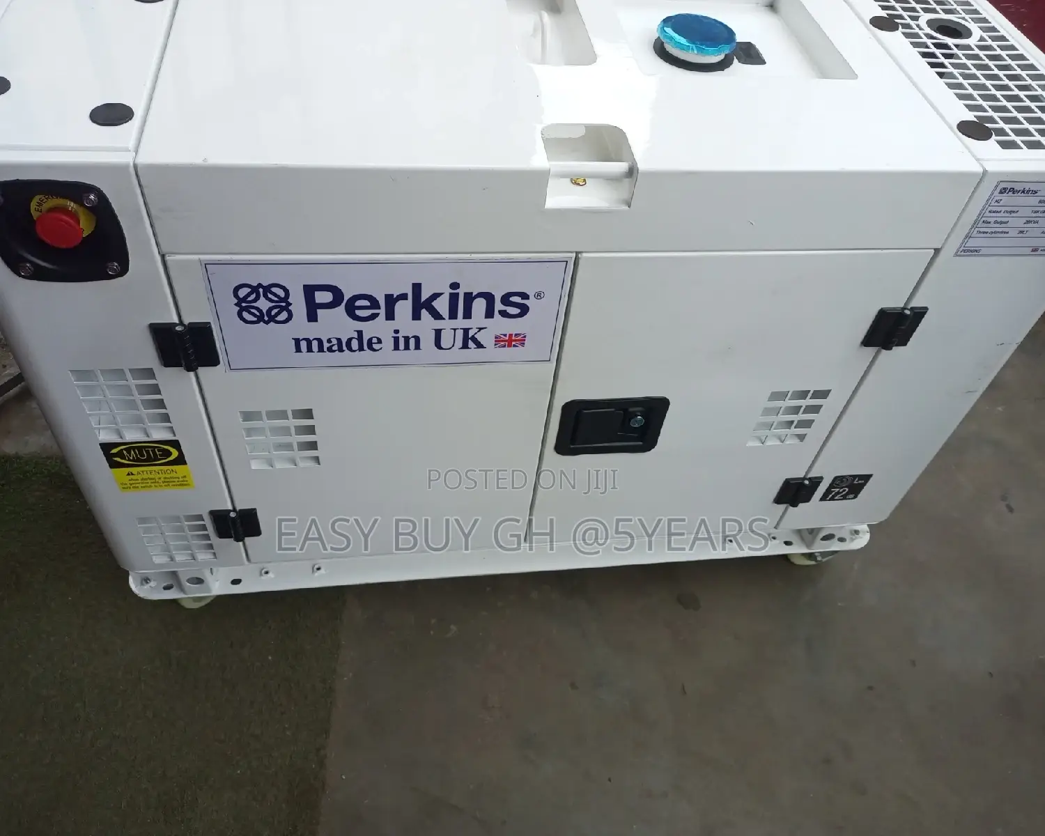 22000watts Perkins Super Silent Diesel Generator UK Made.