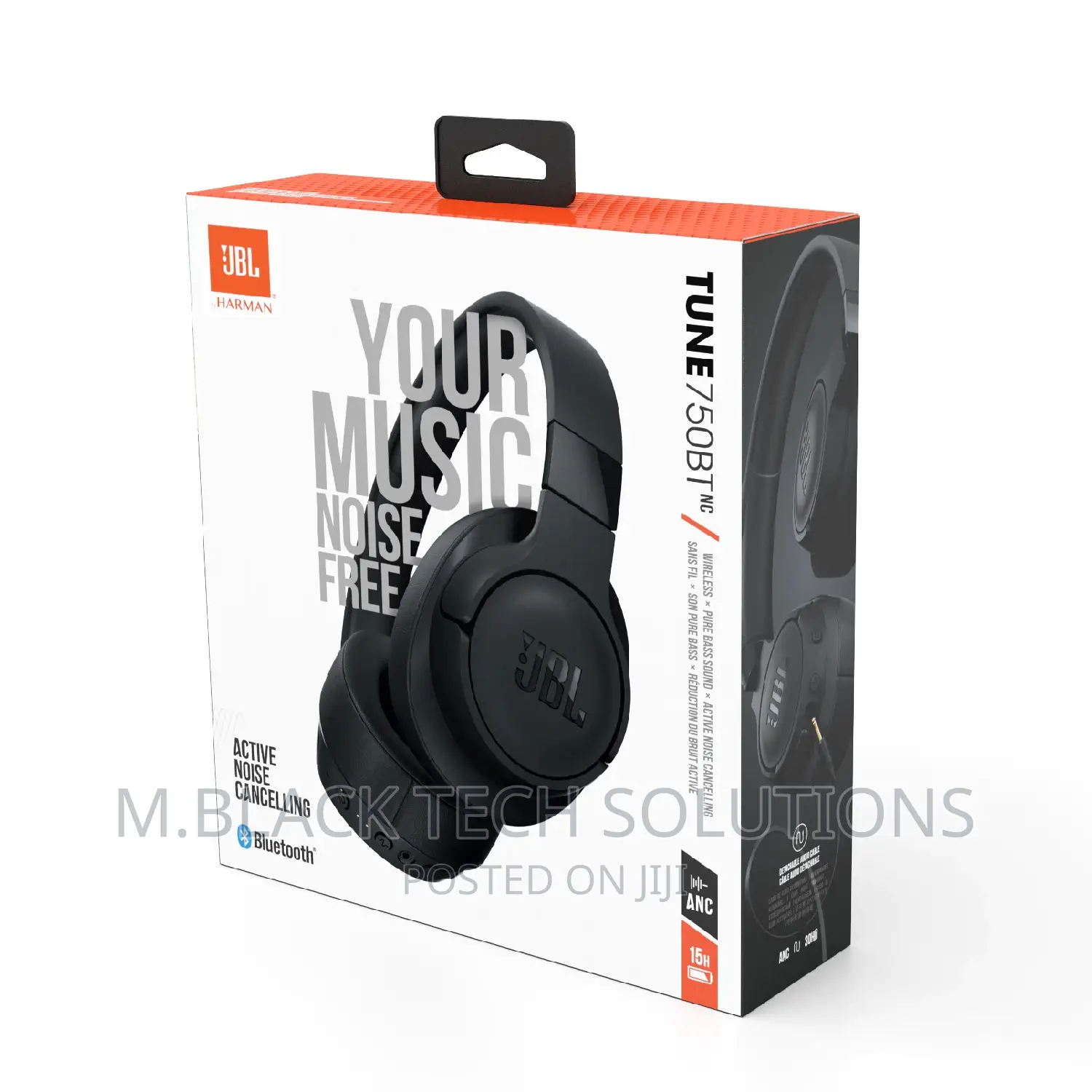 JBL Tune 750btnc Headphones