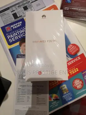 New Huawei P30 Pro 128 GB Black