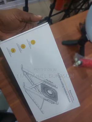 Metal Laptop Stand With Fan