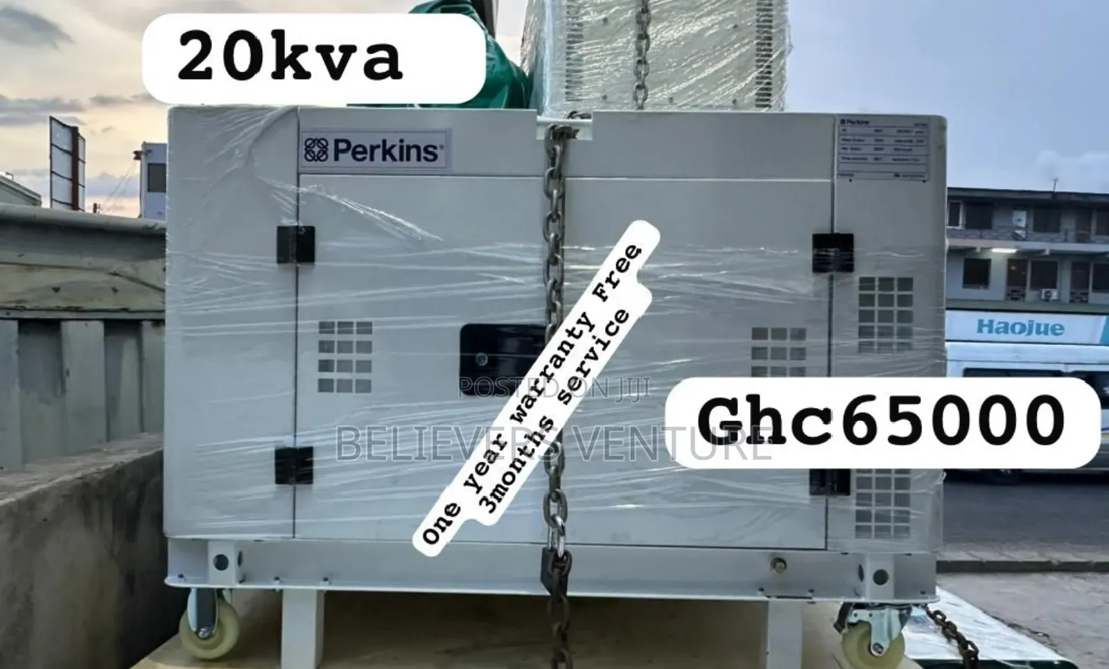 Perkins Generator Silent Diesel 20kw Geneset Original Engine