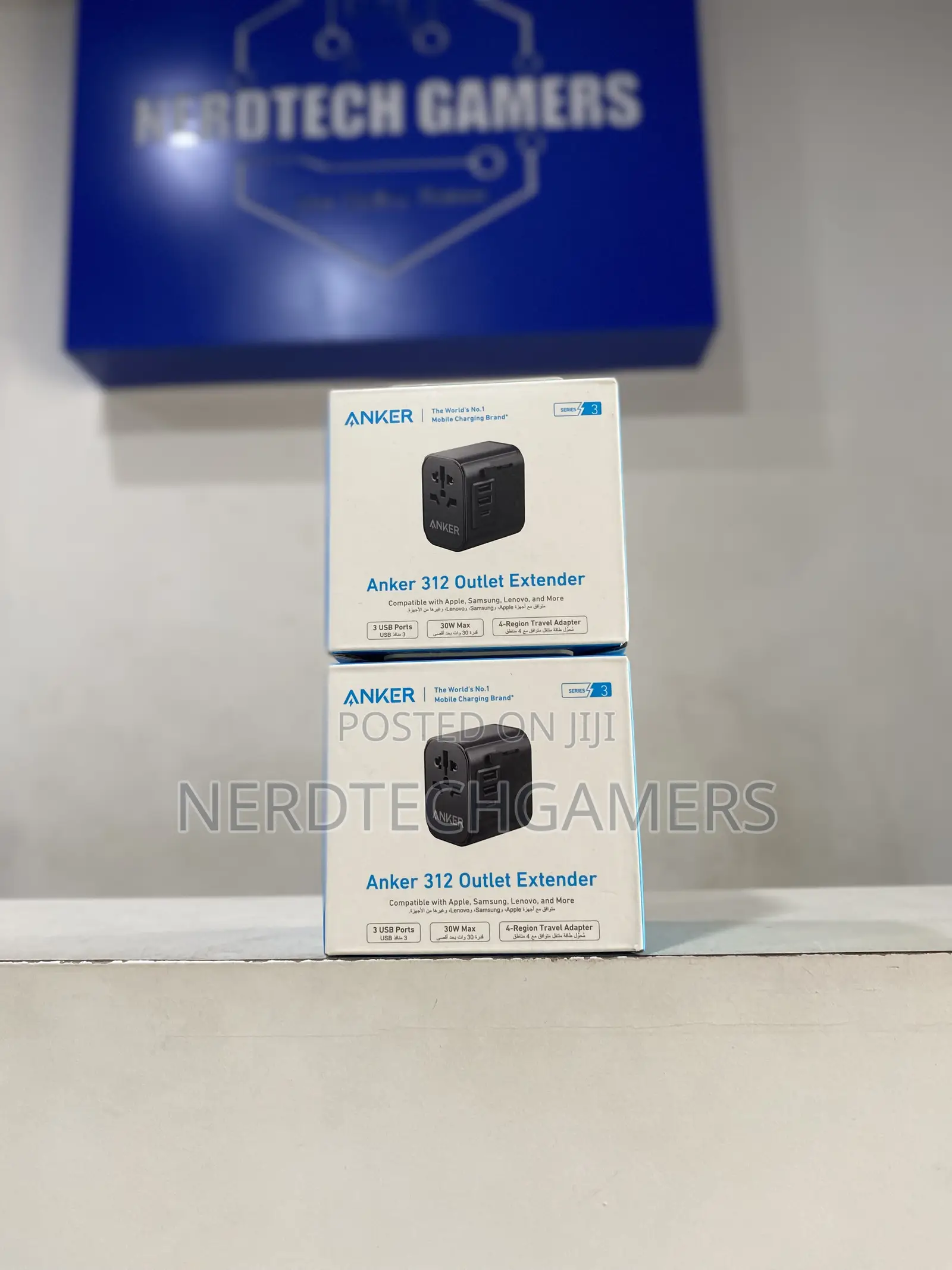 Anker Powerextend 30W, Wall Charger 312 Outlet Extender,