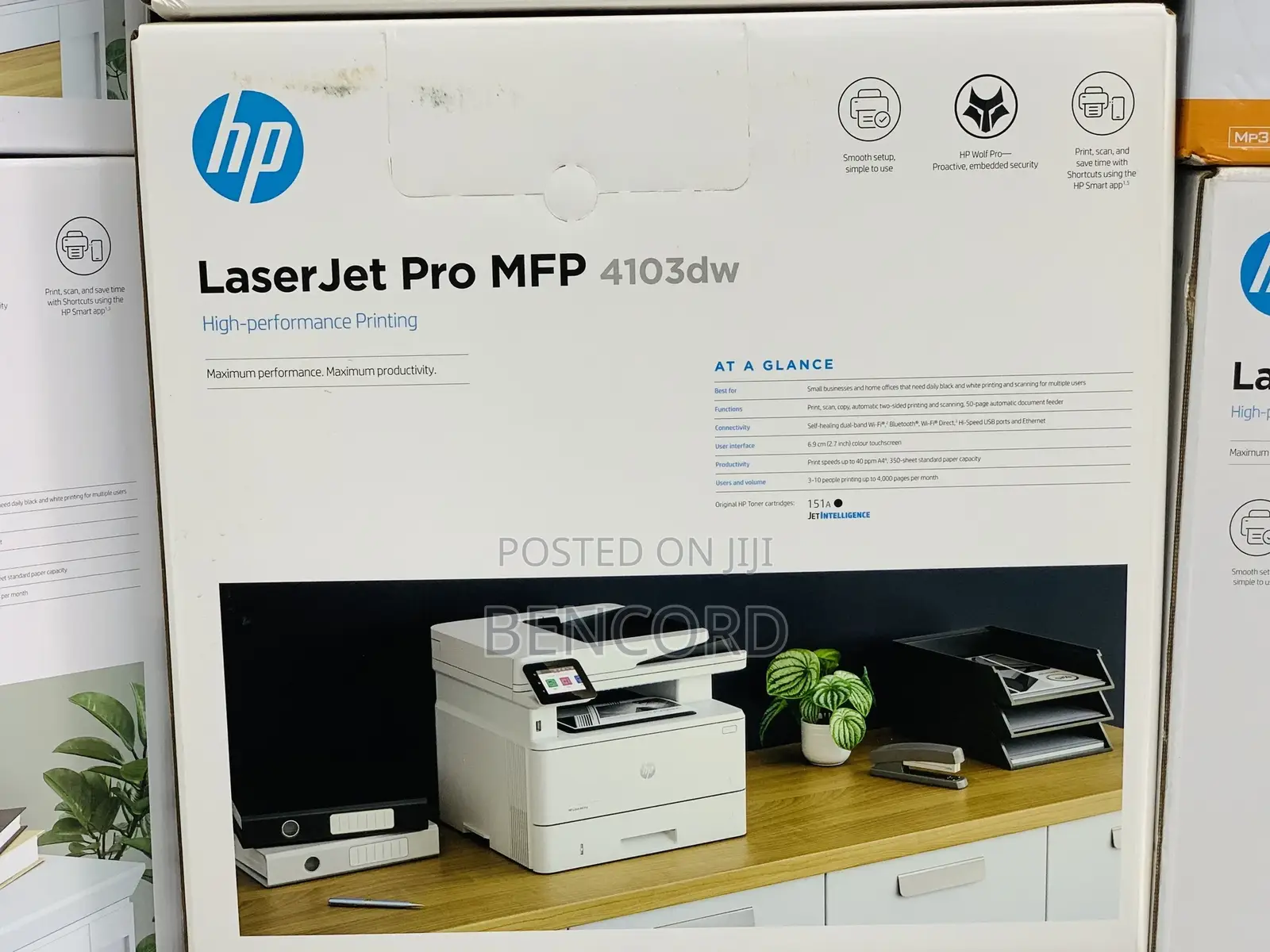 Hp Laserjet Pro MFP 4103dw Printer