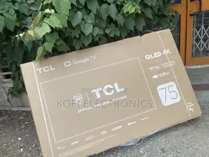 Built-in Chromecast (75 Inch) QLED TCL TV W/Dolby Vision