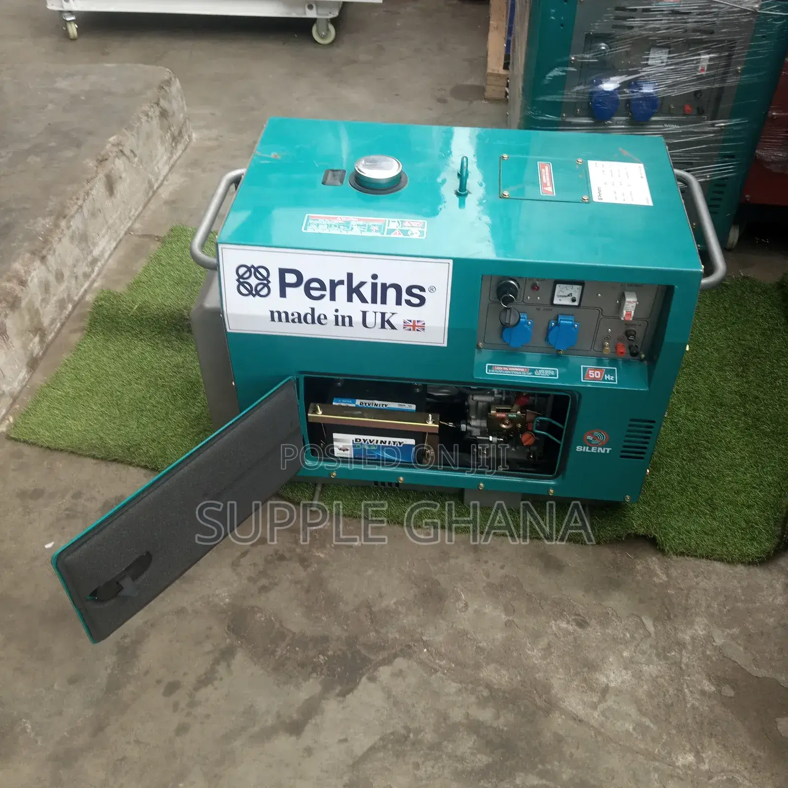 Green Perkins 10kva 11000watt Diesel Generator Correct Best