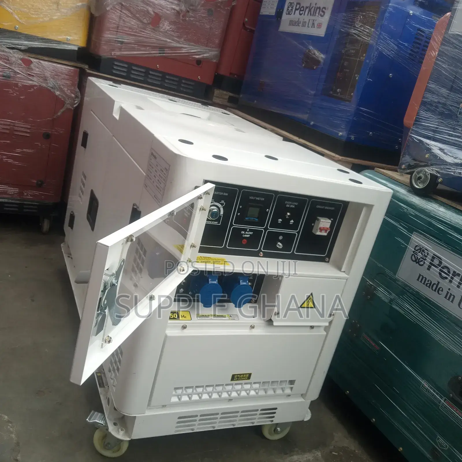 Key Switch Start Diesel Perkins 20kva 22000watt Generator 