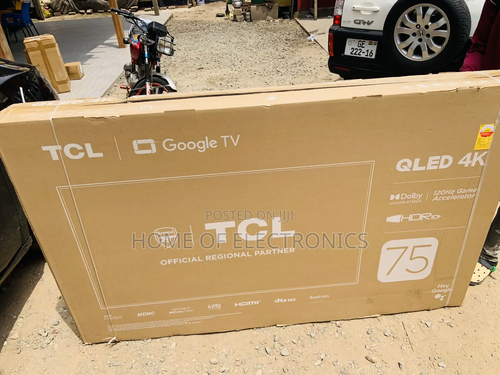 Order for TCL 75”Smart _4K Ultra HD~QLED TV(75C645)