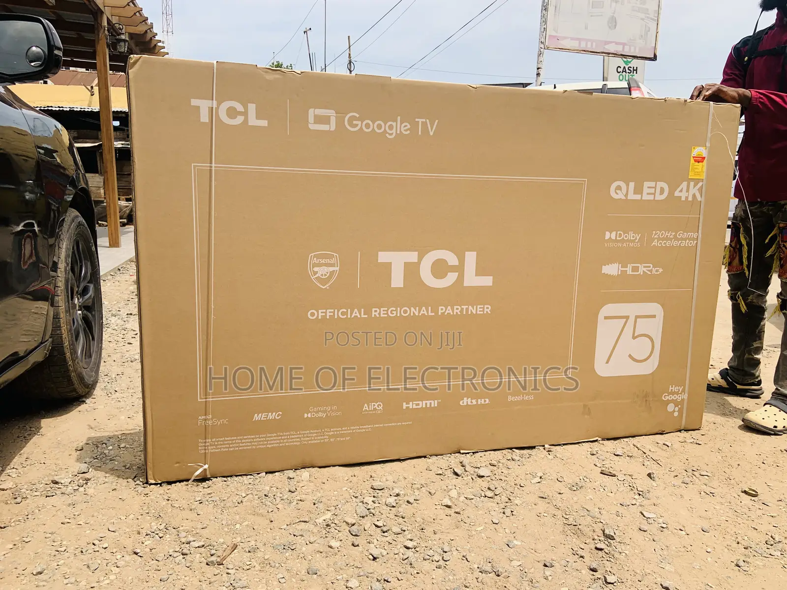 Order for TCL 75”Smart _4K Ultra HD~QLED TV(75C645)