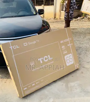 Sleek TCL 65p635 65 Inch Uhd Smart Android Electric Tv.