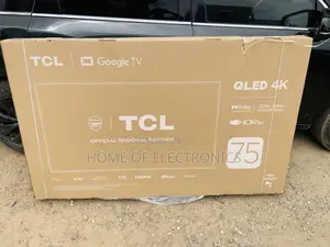 TCL 75”Qled Smart Uhd Google Netflix, Youtube HDR Tv