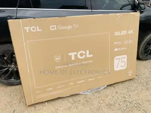 TCL 75”Qled Smart Uhd Google Netflix, Youtube HDR Tv