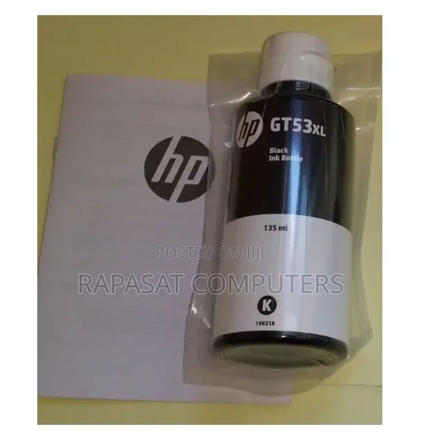 HP GT53XL 135-Ml Black Original Ink Bottle