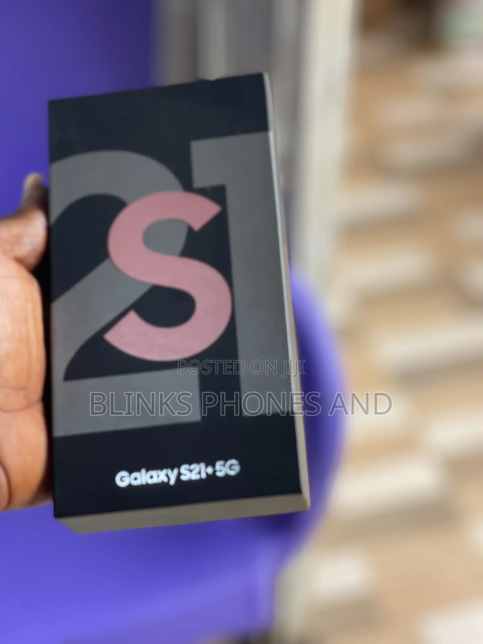 New Samsung Galaxy S21+ 5G 128 GB Purple
