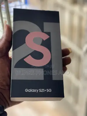 New Samsung Galaxy S21+ 5G 128 GB Black
