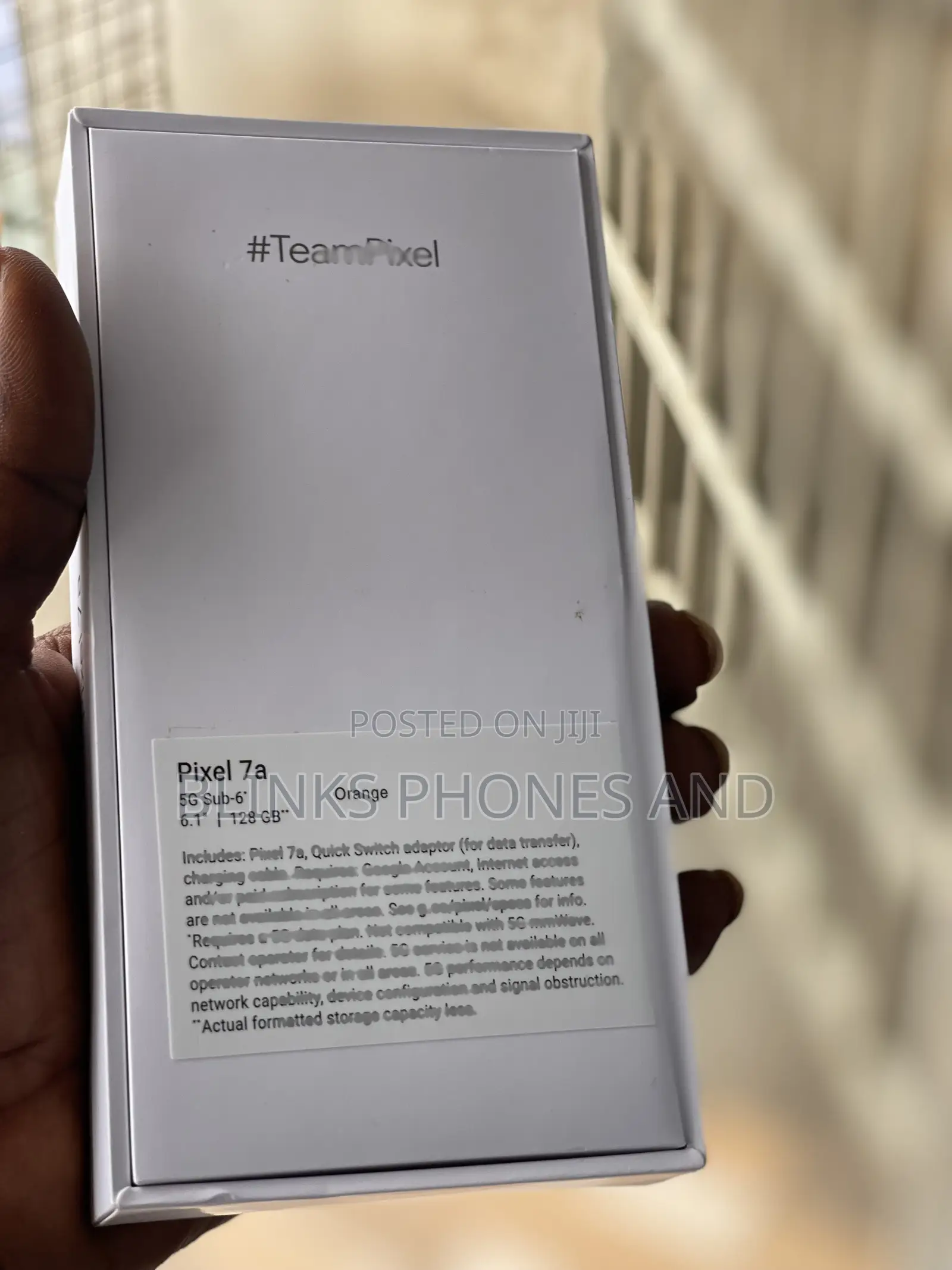 New Google Pixel 7a 128 GB Orange