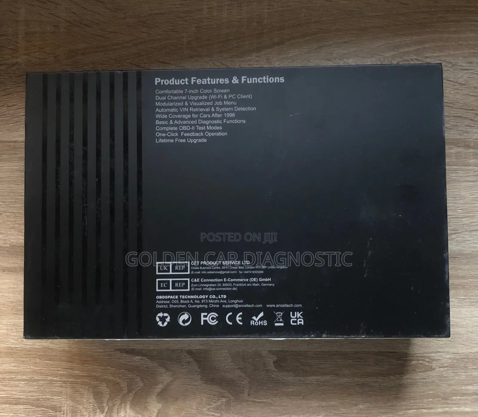 Ancel FX800 OBD2 Diagnostic Scanner