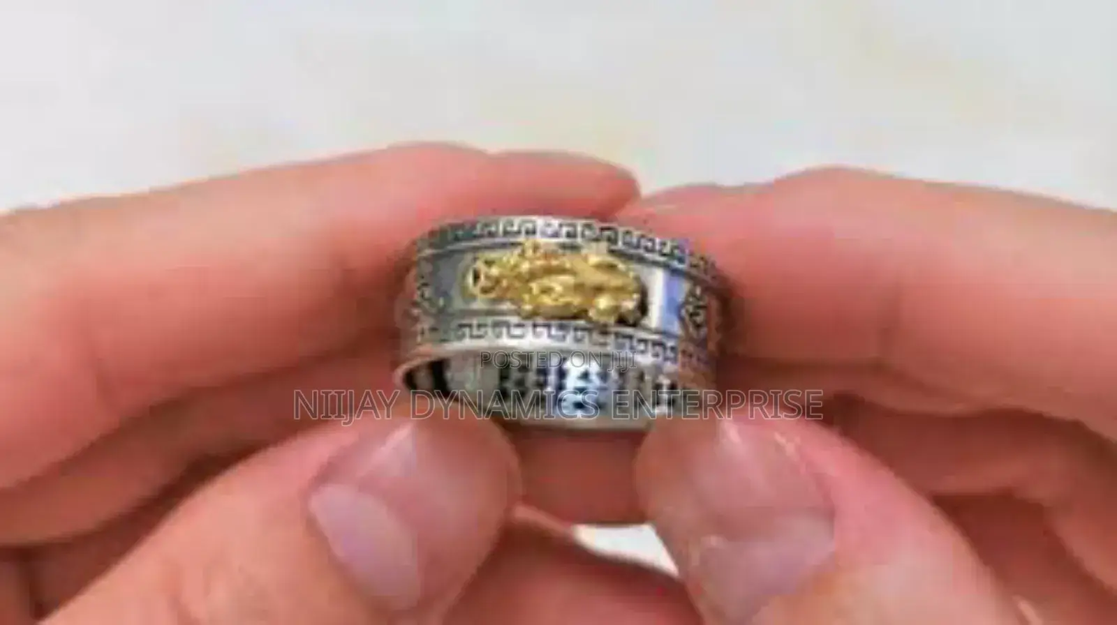Feng Shui Pixiu Wealth Attraction Good Luck Ring