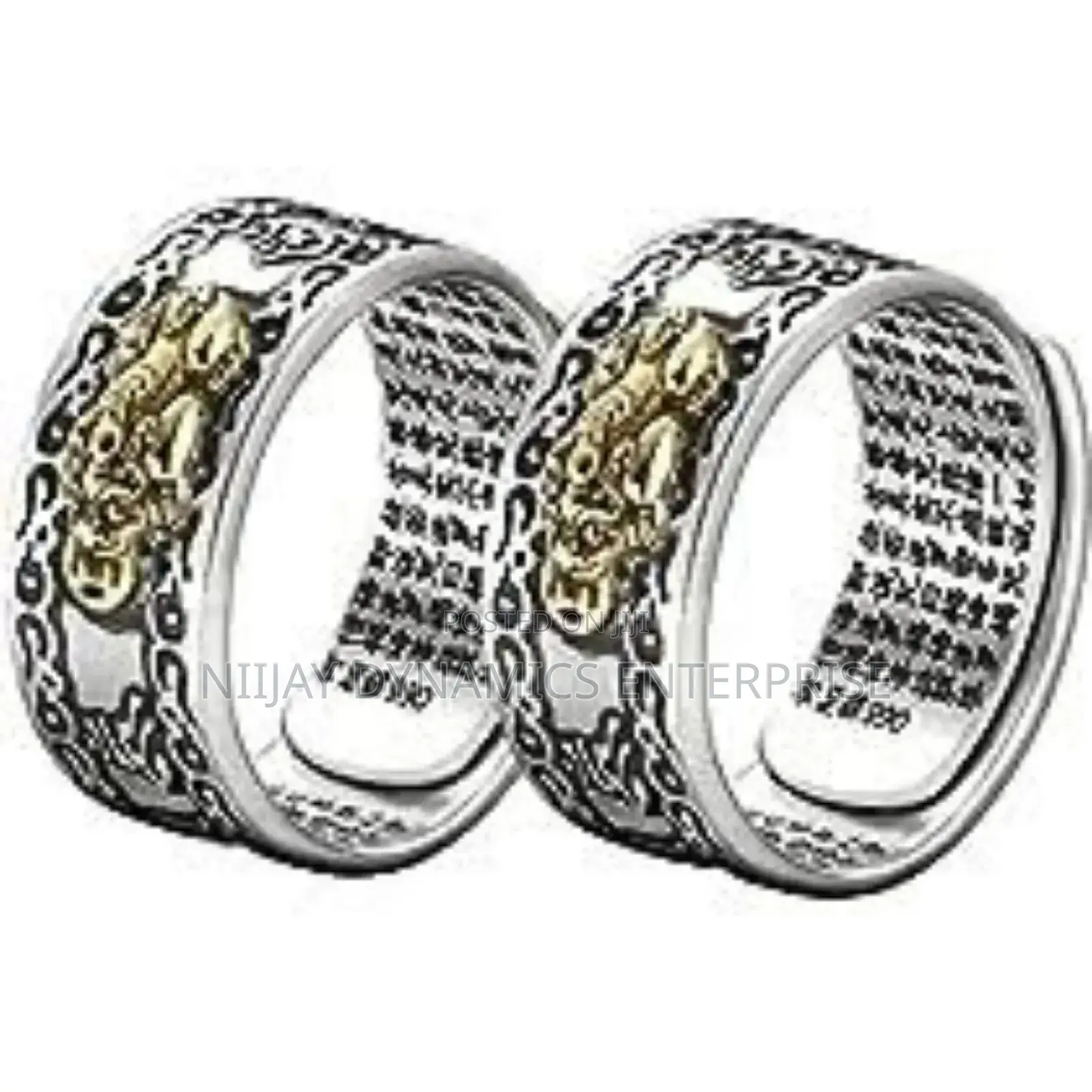 Feng Shui Pixiu Wealth Attraction Good Luck Ring