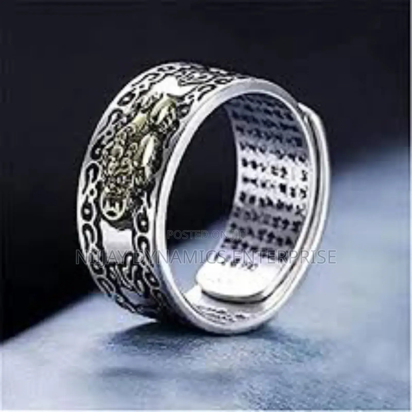 Feng Shui Pixiu Wealth Attraction Good Luck Ring