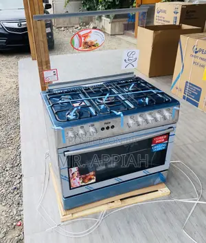 Sleek Ferre 60x90 5 Gas Burner Auto Iginition 