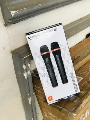 Available Black JBL 2 Set UHF Microphone