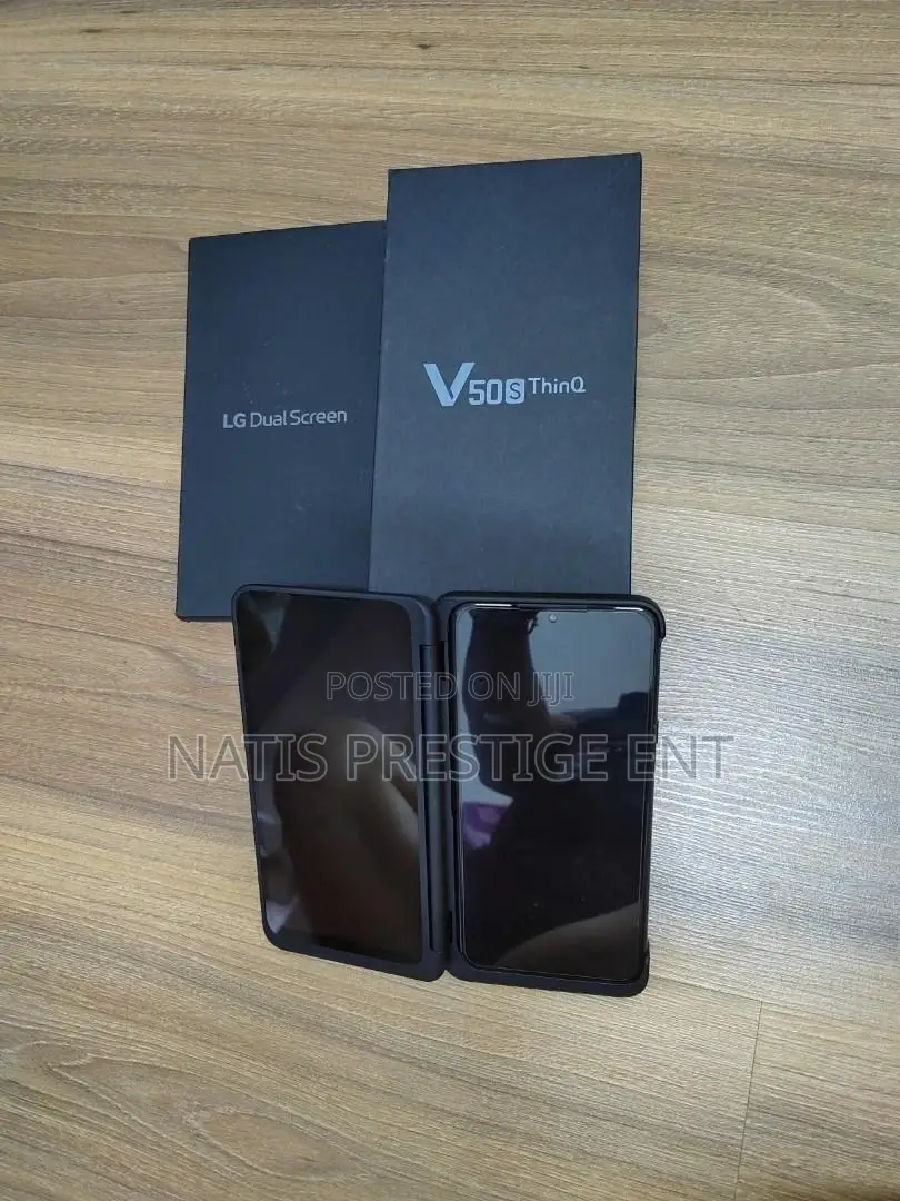 New LG V50S Thinq 256 GB Black