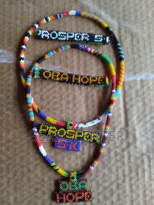 Beaded Necklace and Bracelet