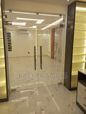 Frameless Double Glass Door