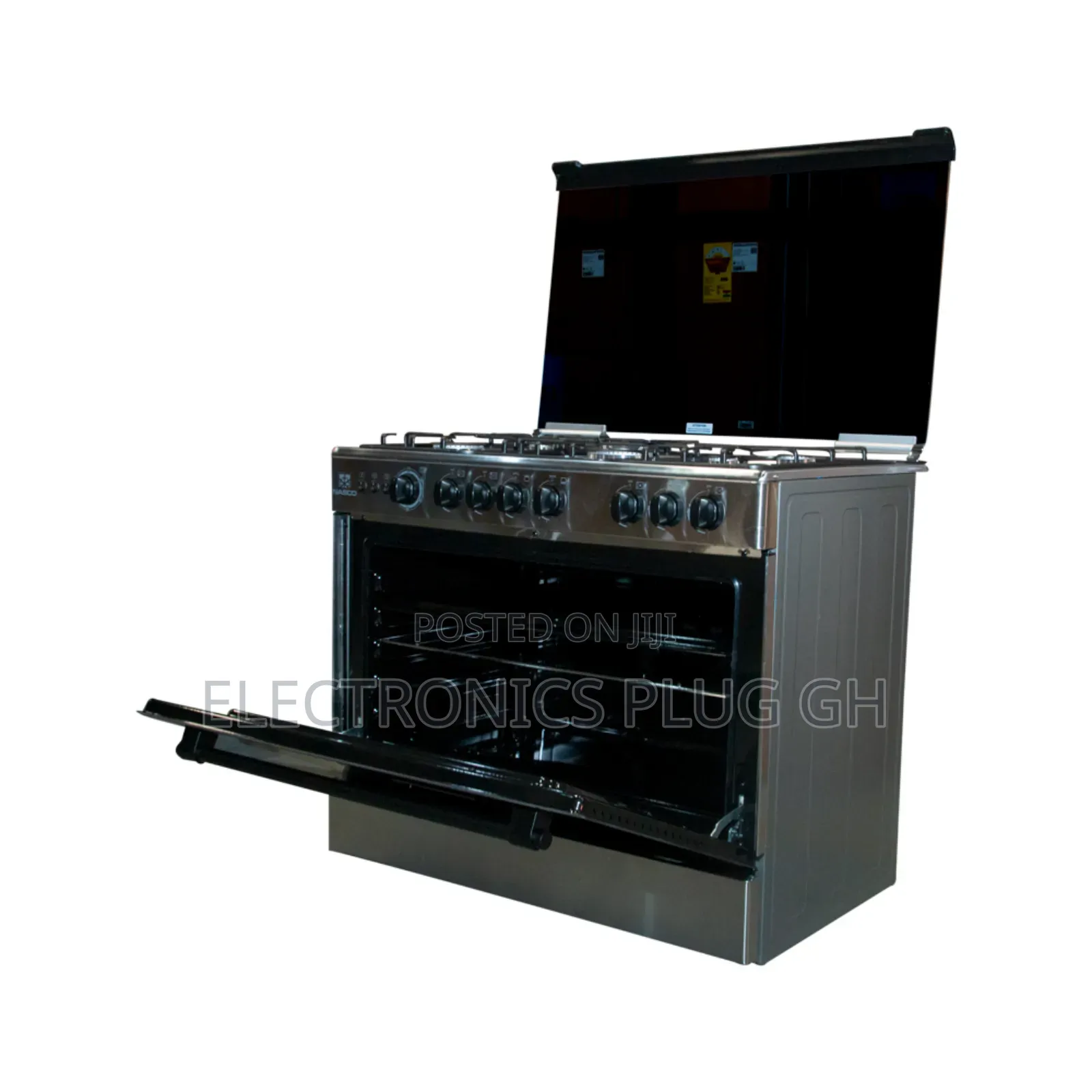 Nasco 5 Burners Gas Cooker With Grill