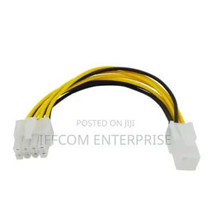4 Pins to 8 Pins CPU Cable