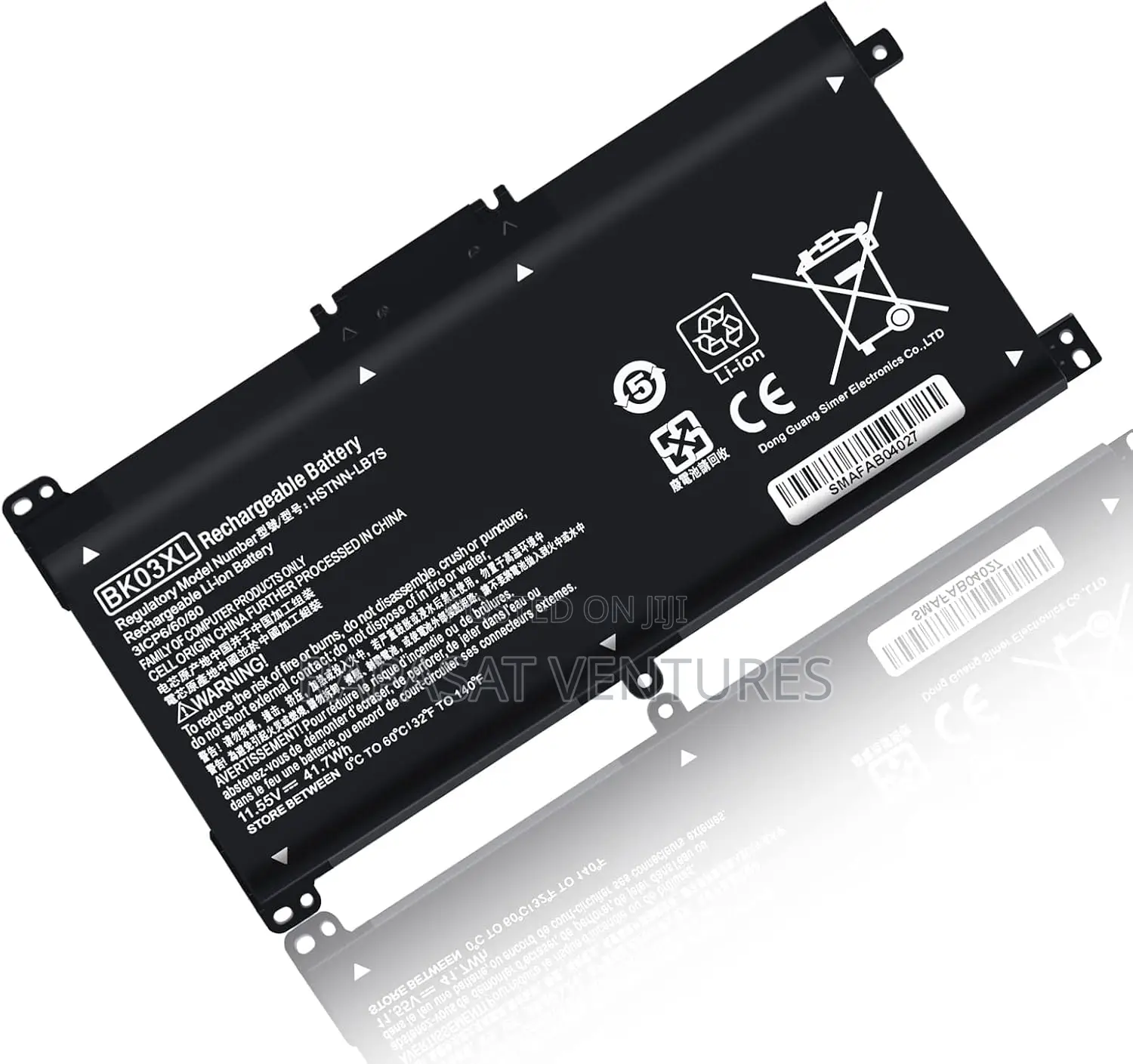 HP Bk03xl Battery