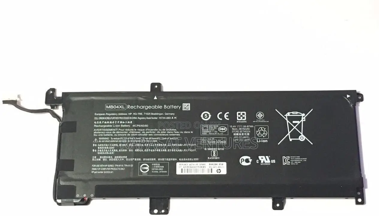 HP Mb04xl Battery