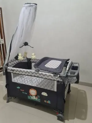 Baby Foldable Crib Bed
