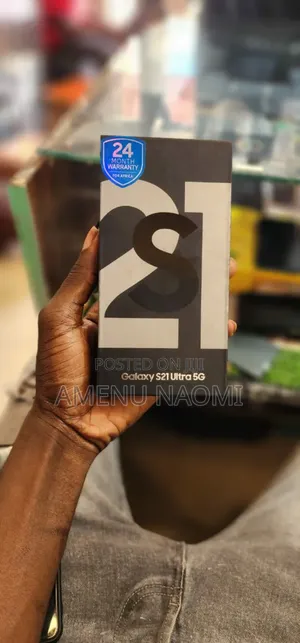 New Samsung Galaxy S21 Ultra 5G 128 GB Black