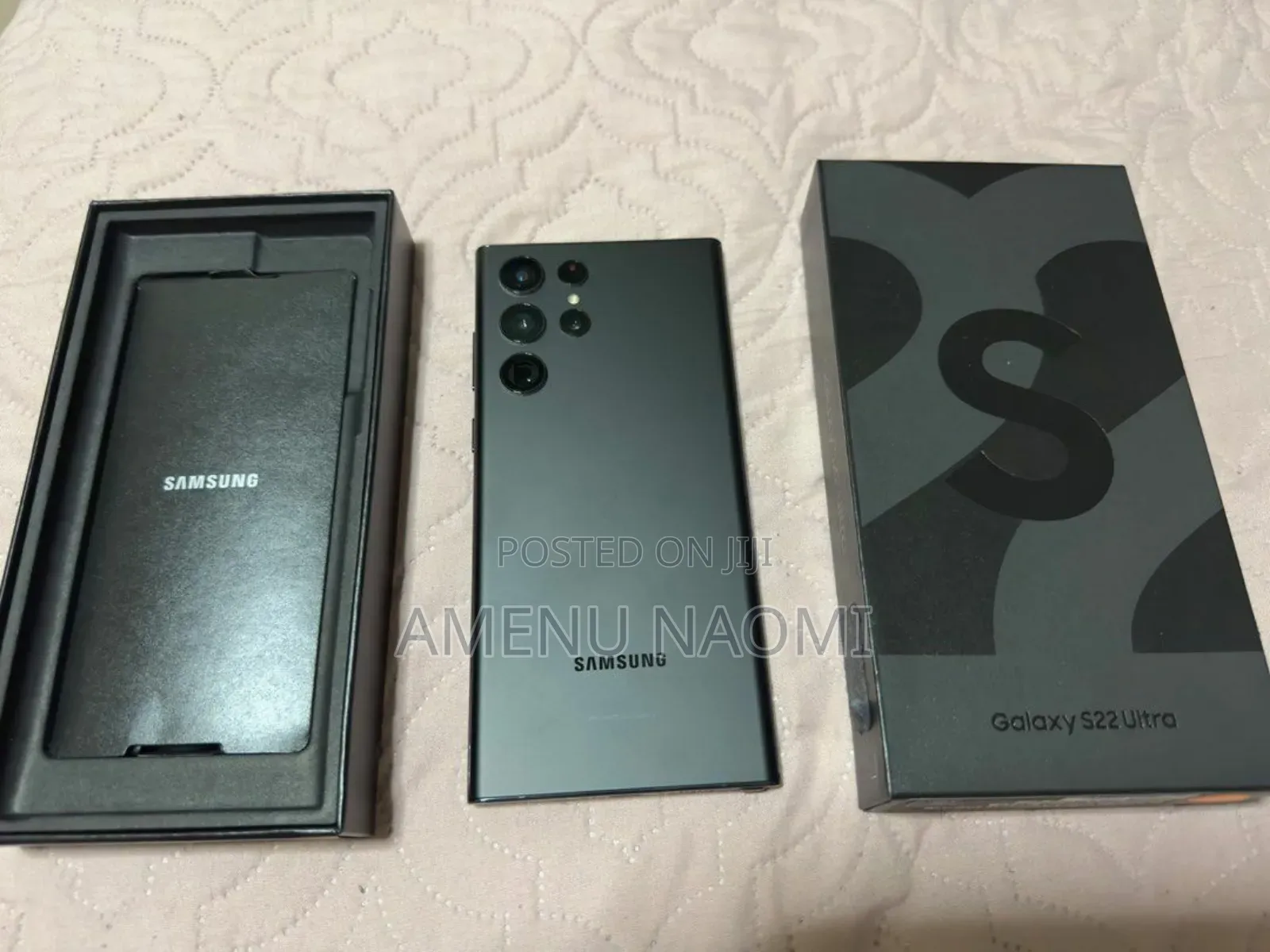 New Samsung Galaxy S22 Ultra 256 GB Black